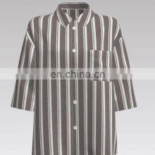 Super Comfortable Rayon Fabric Stripe Dyed Woven Fabric For Dress thumbnail-2