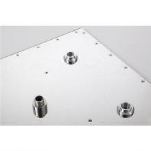 LED Shower Head Stainless Steel Ceiling Square Showerhead With Shower Arm 60x60cm Shower System thumbnail-4