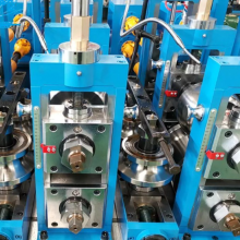 High Frequency Longitudinal Seam Galvanized Steel Tube Manufacturing Line thumbnail-5