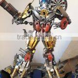 Iron Sculptures Indoor Metal Sculpture for Hotel Decoration thumbnail-2