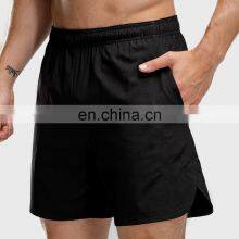 Fast Delivery Casual Solid Color Comfortable Shorts Elastic Drawstring Beach Shorts Men's Workout Running Training Sports Wear thumbnail-4