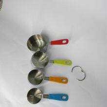 This is a Measuring Spoon Set With Plastic Handles and Connected by a Metal Ring for Convenience. With an Egg Separator Included, the Set is Handy for Any Mum or Aspiring Cook. This Measuring Spoon Set is a Must for Any Kitchen thumbnail-2