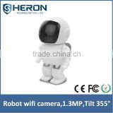 Heron home ptz and wifi wireless ip camera with speaker and microphone
