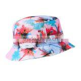 Colorful Funny Flat Top Custom Printed Bucket Hat thumbnail-3