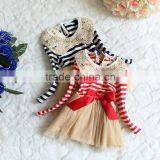 2015 Spring Autumn Children Clothing 100% Cotton Sequin Dress For Girls thumbnail-1