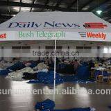 3X6m Digital Printing Gazebo With Window and Door Sidewalls