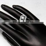 Fashionable Thailand Titanium Wedding Diamond Ring for Girls thumbnail-5