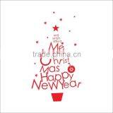 Removable Red Christmas Tree Wall Sticker Art Vinyl Mural DIY Quote Room Decor thumbnail-6