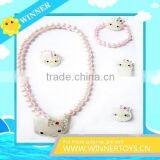 Kids lovely cartoon pearl bracelet