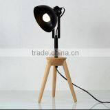 Wooden Table Lamp Vintage Edison Lights for Antique Style Lamps