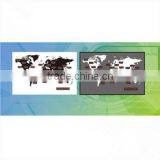 LED DIGITAL WORLD TIME WALL CLOCK/ 24 MAJOR CITY TIME WORLD MAP CLOCK