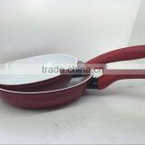 Aluminum Forged/Pressed Non Stick Ceramic Coating Soft-touch Handle Fry Pan Sets Frying Pans thumbnail-2