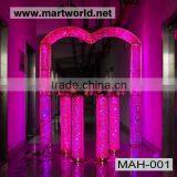 High Quality New Wedding Backdrop Decorative Product Crystal Led Light Arch (MAH-001)