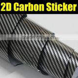 2D carbon fiber auto car body wrap film, auto car wrapping vinyl sticker