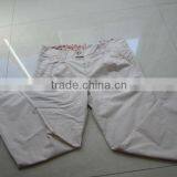 2012 New Ladies Casual Khaki Cotton Pants With Back Pockets