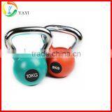 Wholesale Gym Equipment PVC Coated Kettlebell thumbnail-1