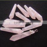 2015 Rose Quartz Crystal Points thumbnail-2