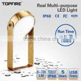 New Design IP68 120 Days Standby Time Minus 40 Degrees Working Rechargeable Led Light