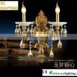 France Crystal Wall Lights Indoor With Candle Light