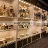 2016 High Quality Ceramic Tissue Paper Box With Gold Painted Tissue Box Design thumbnail-6