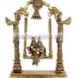Radha Krishna Sitting on the Swing 12"
