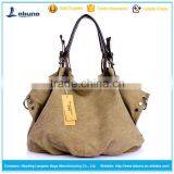 European Style Canvas Tote/Shoulder Bags Women's Water Resistant Canvas Shoulder Bag