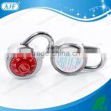 AJF High Quality Hot Selling 3 Dials Rotary Girls Combination Lock for Fitness Clubs