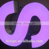 OEM Customized Outdoor Advertising Display Epoxy Resin Led Frontlit Letter Resin Wall Letters Quality Choice thumbnail-3