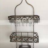 Shower Caddy Bronze for Lotion, Shampoo and Soap.