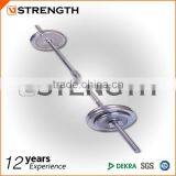 50KGS CAST IRON/CHROME DUMBBELL SET thumbnail-4