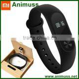 2016 New Premium OLED Screen Original Xiaomi Mi Band 2 Smart Wristband Heart Rate Fitness Bracelet Support Whatsapp Facebook Quality Choice thumbnail-2