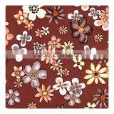 Flower Design Printing Foil For Semi PU Leather