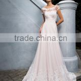 Amazing Italian tulle New Design Wedding Dress Fashion Collection