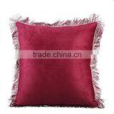 Wine Color Sublimation Pillow Case ,square Shape Quality Choice thumbnail-5