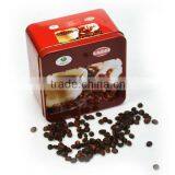 CMYK Printing Coffee Bean Metal Box for Packaging