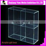 clear acrylic gifts box with lids acrylic boxes wholesale