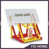 Hot Sales OEM Logo Promotional Gift Office Accessory Card Stand thumbnail-2