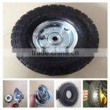 China Supply of Standard Quality 10 Inch Rubber Pneumatic Wheel for Trolley thumbnail-1