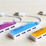 Drop Rubber 4 Port USB 2.0 HUB thumbnail-3