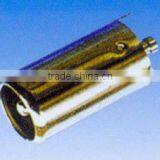 9.5mm TV Plug Accessories Connector Brass Material Nickel Plating Rohs Comliant