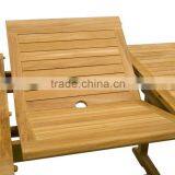 Extendable Dining Table Teak Wood Garden Furniture thumbnail-2