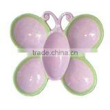 Ceramic Hand Painted Butterfly Plate