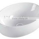 Chinese Art White Color Ceramic Outdoor Hand Wash Basin thumbnail-1