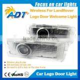 Car Logo Door LED Lamp, Welcome Projector Light For LAND Roer