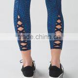 Wholesale Custom Fashion Breathable Skinny Yoga Pants for Women 2015 Sportswear Manufacturer thumbnail-1