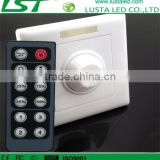 LED Lighting Intelligent Dimming Controller,With Infrared 12 Key Panel Dimmer,Wall LED Dimmer
