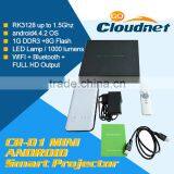 1080P Android DLP Full HD Mini LED Projector for Smartphone With Wifi Miracast thumbnail-6