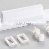 029 Toilet Seats; Elongated PP Plastic White Toilet Seat Cover Soft Slow Hot Sale to South America Markets thumbnail-6