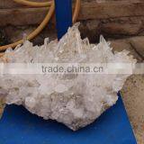 12.52kgs Natural Rock White Quartz Crystal Clusters for Sale