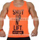 Wholesale New Fashion Men Clothing Sportwear Tank Tops 100 Cotton Gym Stringers Vest thumbnail-1